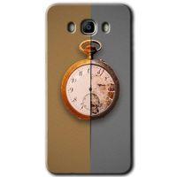 Galaxy J7 2016 Kılıf HD Desen Baskılı Arka Kapak - Clocks Artwork