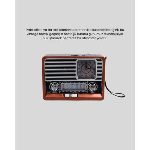 Nostaljik Radyo – Şık Dekoratif Tasarım Ve Güvenli 2 Yıl Garanti