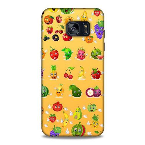Frutix Meyve Mix 09 Samsung Galaxy S7 Edge Kılıf Desenli Silikon