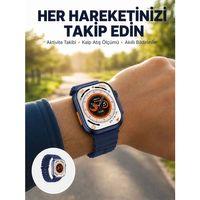 Ultra Akıllı Saat 2.05 İnç Büyük Ekran Bluetooth Aramalı Ip67 Yeni Nesil