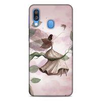 Y.Liva-2020 (Sarmaşık Perisi) Samsung Galaxy A40 Kılıf Silikon Kapak Desenli