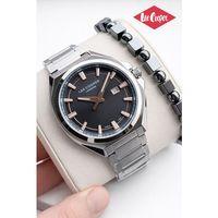 Lee Cooper Erkek Kol Saati 50 Mt Suya Dayanıklı Çelik Kordon Bileklik Hediyeli VS.BLKT.0915