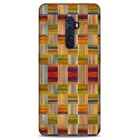 Lopard Oppo Reno 2 Uyumlu Kılıf Wood'X (49) Ultra Silikon Kılıf Baskılı