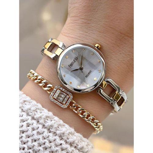 Ferrucci Küçük Kasa Vintage Seri 2 Yıl Garantili Yeni Sezon 3Atm Dayanıklı Kadın Kol Saati B.03644.M3