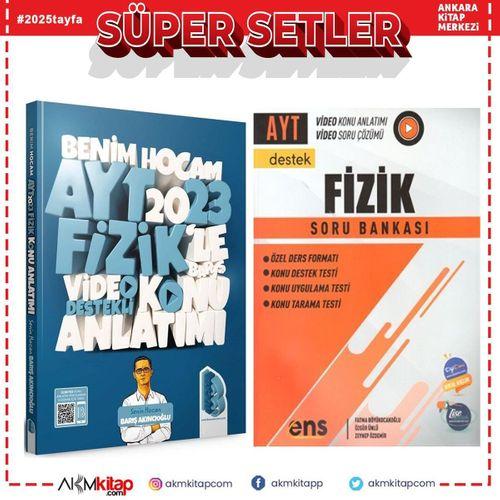 Benim Hocam 2023 AYT Fizik Konu ve ENS Soru Bankası Seti 2 Kitap