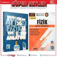 Benim Hocam 2023 AYT Fizik Konu ve ENS Soru Bankası Seti 2 Kitap