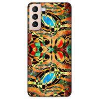 Lopard Samsung Galaxy S21 Plus Uyumlu Kılıf Manipülasyon ☻ (8) Baskılı Kılıf Desenli