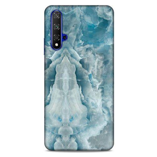 Huawei P Smart S 2020 Uyumlu Kılıf Mavi Delisi (8) Baskılı Kılıf Mermer