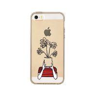 iPhone 5 Mood Plants Premium Şeffaf Telefon Kılıfı
