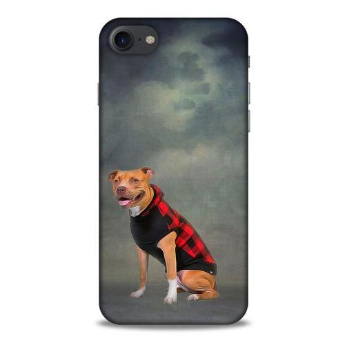 Apple Iphone 7 Kılıf Köpek Kıyafetleri (31) TPU Kılıf Pitbull Yelek