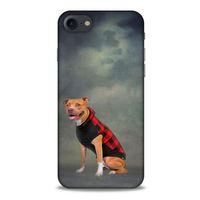 Apple Iphone 7 Kılıf Köpek Kıyafetleri (31) TPU Kılıf Pitbull Yelek