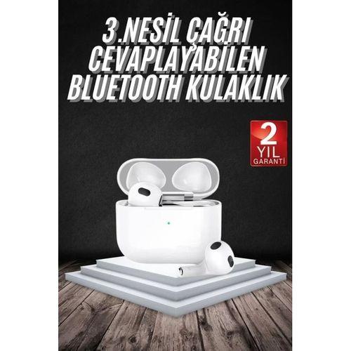 Bluetooth Kulaklık 3. Nesil Ios Android Uyumlu Yeni Nesil Wireless Charge
