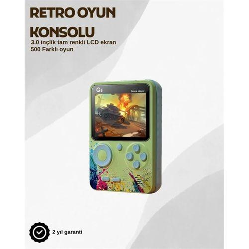 G5 Taşınabilir Retro Oyun Konsolu – Çocuk Ve Yetişkinler İçin