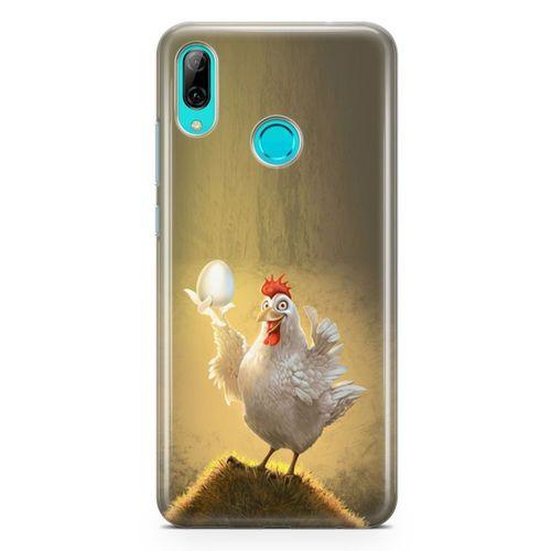 Huawei P Smart 2019 Kılıf Yumurtam Benim Arka Kapak Koruma Desenli Full Koruyucu