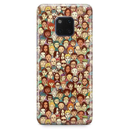 Huawei Mate 20 Pro Kılıf Binbir Surat Arka Kapak Koruma Desenli Full Koruyucu