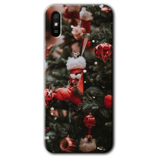 Redmi 9A Kılıf HD Desen Baskılı Arka Kapak - Happy New Year