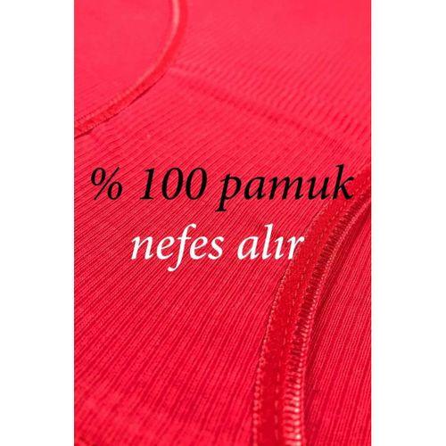 12 Adet Fitilli Pamuklu Kadın Kaşkorse Bikini Külot