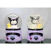 Kuromi Işıklı Müzikli Kar Küresi Orta Boy