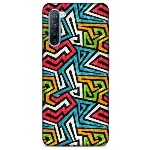 Geometrix 05 Oppo Reno 3 Kılıf Silikon Kapak