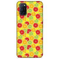 Frutix Turunç 03 Oppo A92 Kılıf Desenli Silikon