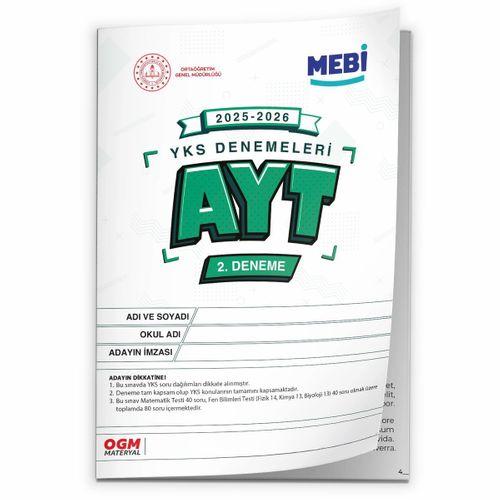 2026 ÖSYM YKS-AYT MEBİ OGM SAYISAL 1 -2 -3  Deneme Paketi Güncel 3lü SET (Seri Deneme) BASKI ÜCRETİ
