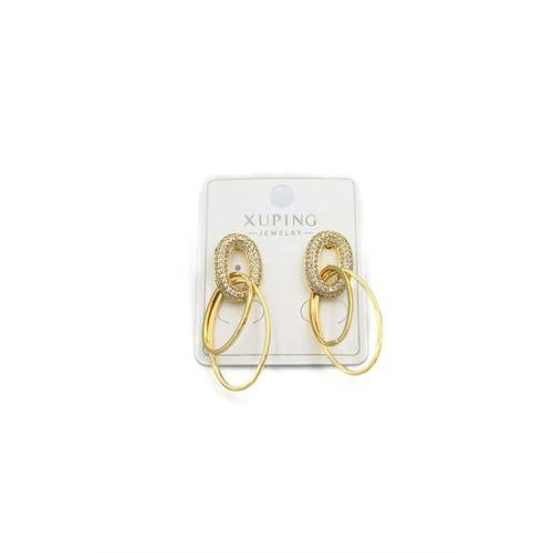 Halkalı Küpe - Altın