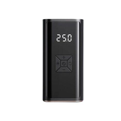 Kablosuz Lastik Şişirme Kompresörü Dijital Ekranlı Powerbank Özellikli Hava Pompası