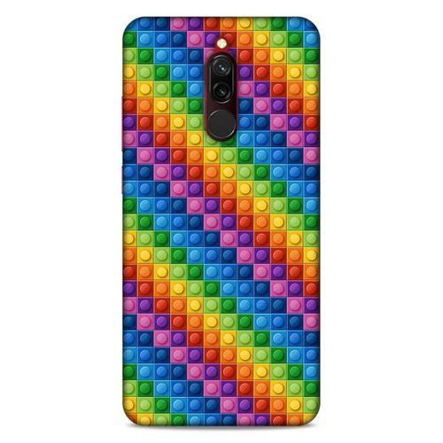 Lopard Xiaomi Redmi 8 Uyumlu Kılıf BloX (3) Kapak Karışık Çok Renkli