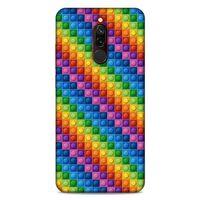 Lopard Xiaomi Redmi 8 Uyumlu Kılıf BloX (3) Kapak Karışık Çok Renkli