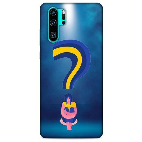 Huawei P30 Pro Kılıf Depresyon (12) Koruyucu Silikon Kırmızı Bordo