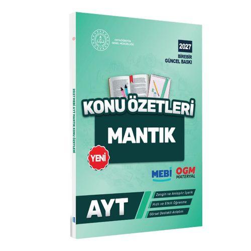 2027 YKS-AYT MEBİ-OGM Mantık Pratik Konu Özet Kitabı RENKLİ A4 Boyut Görsel Destekli BASKI ÜCRETİ