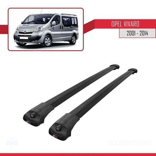 Opel Vivaro 2001-2014 Arası ile uyumlu ACE-1 Ara Atkı Tavan Barı SİYAH