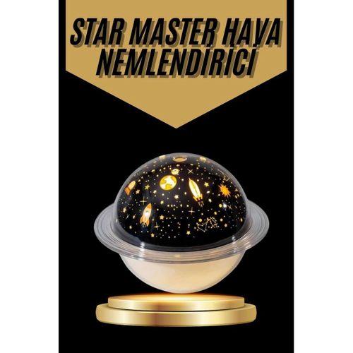 Hava Nemlendirici Renk Değiştiren Oda Kokusu Yıldızlı Projektör