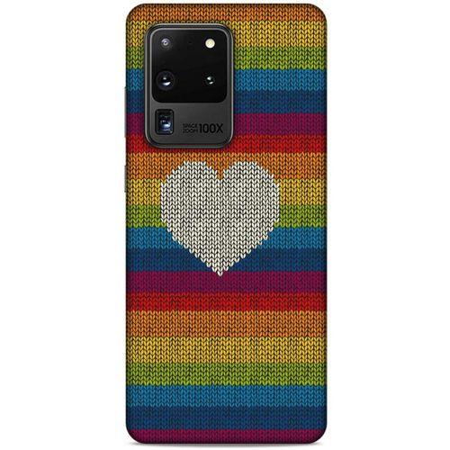 Kazak (2) Desenli Silikon Kapak Samsung Galaxy S20 Ultra Kılıf