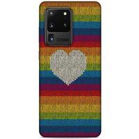 Kazak (2) Desenli Silikon Kapak Samsung Galaxy S20 Ultra Kılıf