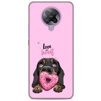 Animax Dachshund Donut Xiaomi Poco F2 Pro Kılıf Desenli Silikon