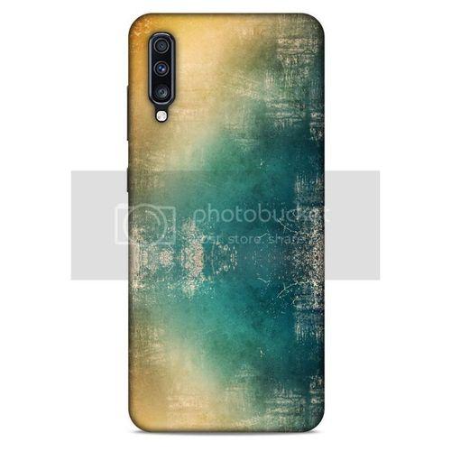Paslı Renkler Yeşil Sarı Samsung Galaxy S10 Plus Kılıf