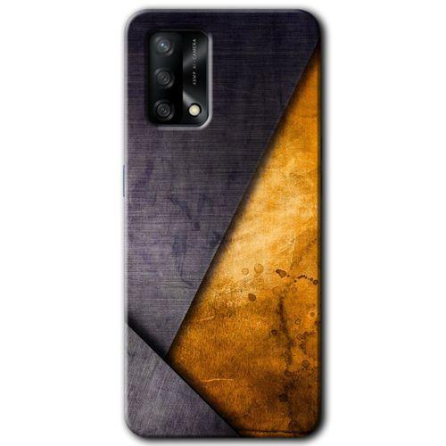 MRCİLETİSİM Oppo A54 Kılıf Baskılı Kapak - Abstract 3 + 5D Tam Kaplayan Cam
