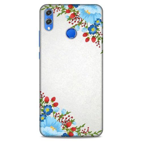 Lopard Huawei Honor 8x Uyumlu Kılıf Bahar (18) Telefon Kılıfları Mavi Kırmızı