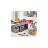 3 Lü Baharatlık Set Duvar Askılı Royaleks-L677