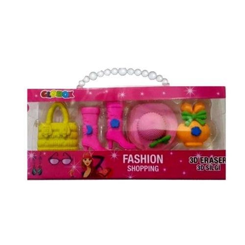 Globox 3D Silgili Çantalı 5 li - 3 adet