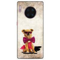 Huawei Mate 40 Pro Kılıf Köpek Kıyafetleri (14) Lansman Kılıf Chihuahua Papyon