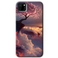 Huawei Y5P Kılıf HD Desen Baskılı Arka Kapak - Uçurumdaki Hayat