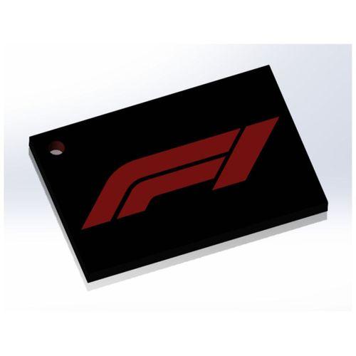 Çift Ekstrüzyon F1 Anahtarlık (Bu ürün Sadece Plastik parçadır - Almadan Önce Soru Sorabilirsiniz)