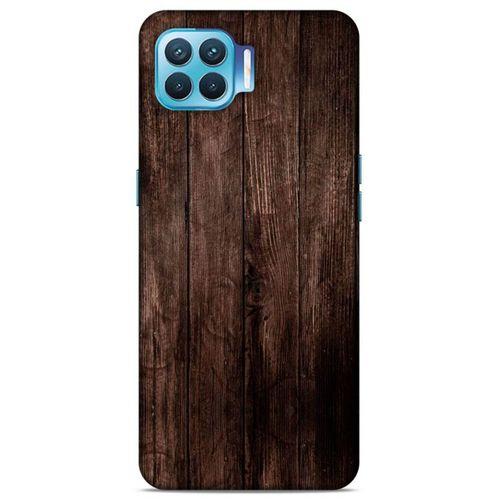Lopard Oppo Reno 4 Lite Uyumlu Kılıf Wood'X (2) Kabı Desenli