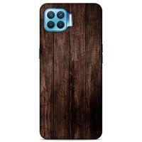Lopard Oppo Reno 4 Lite Uyumlu Kılıf Wood'X (2) Kabı Desenli