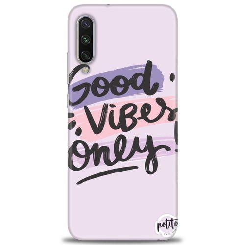 Xiaomi Mi A3 Kılıf HD Baskılı Kılıf - Good Vibes + Tam Ekran Koruyucu