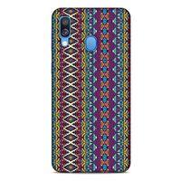 Ethnic Culture (95) Samsung Galaxy A40 Kılıf Silikon Kapak Desenli