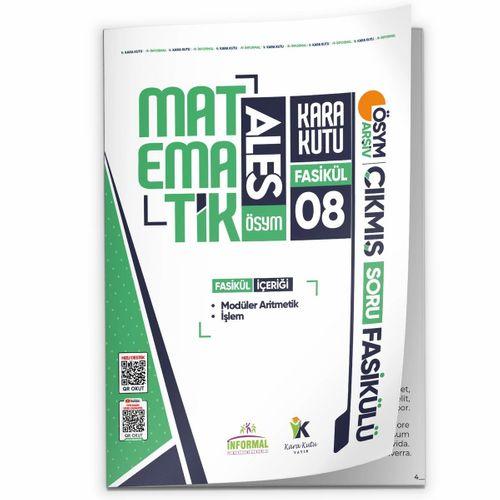 2026 ALES Matematik Kara Kutu Akademik 8 Fasikül ÖSYM Çıkmış Soru İşlem ve Modüler Aritmetik Fasikül