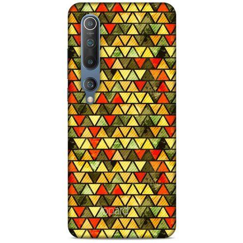 Xiaomi Mi 10 Kılıf Pastel Renkler (46) Core Armor Kılıf Yeşil Sarı